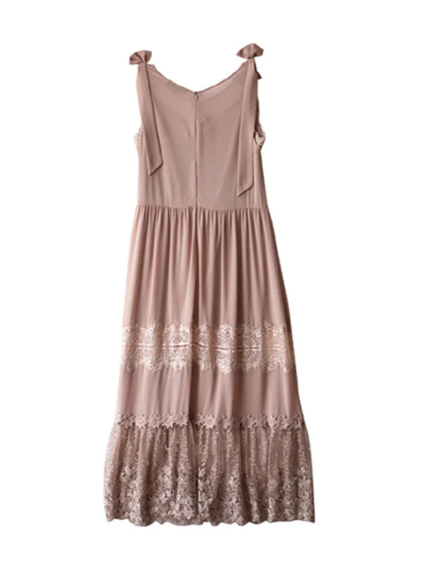 Serene Blossom Vintage Dress