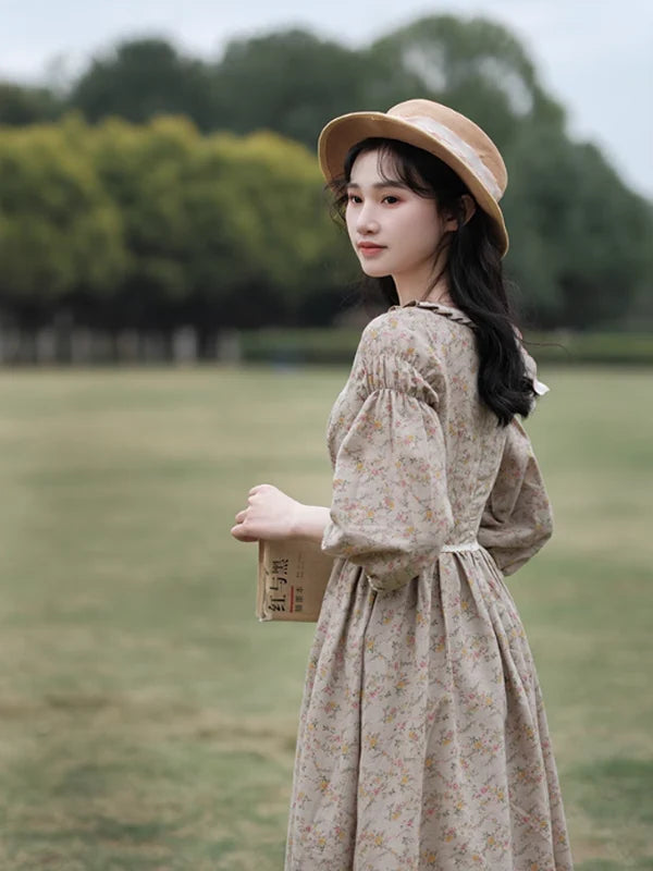 Dreamy Garden Floral Lace Dress