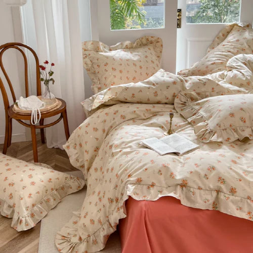 Countryside Charm Floral Bedding Set