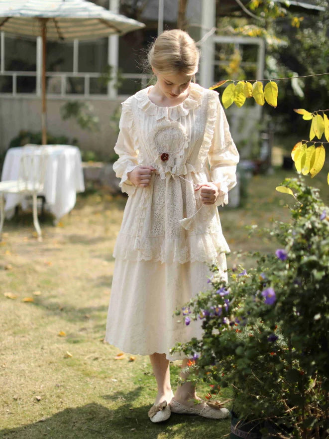 Whimsical Cotton Garden Dress