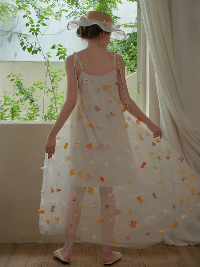 Butterfly Garden Mesh Dress