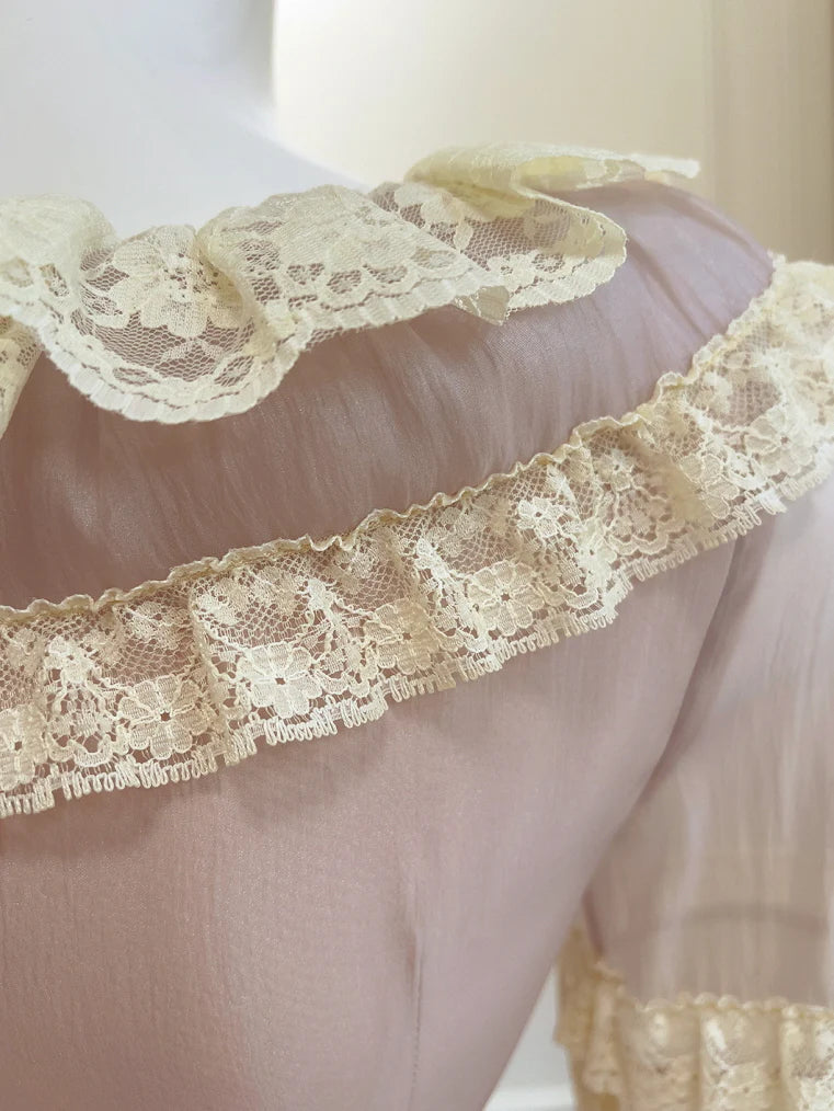 Victorian Rose Lace Princess Dress