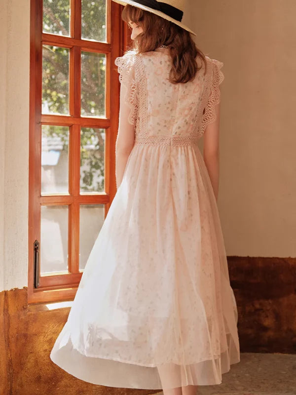 Fairy Elegance Chiffon Dress