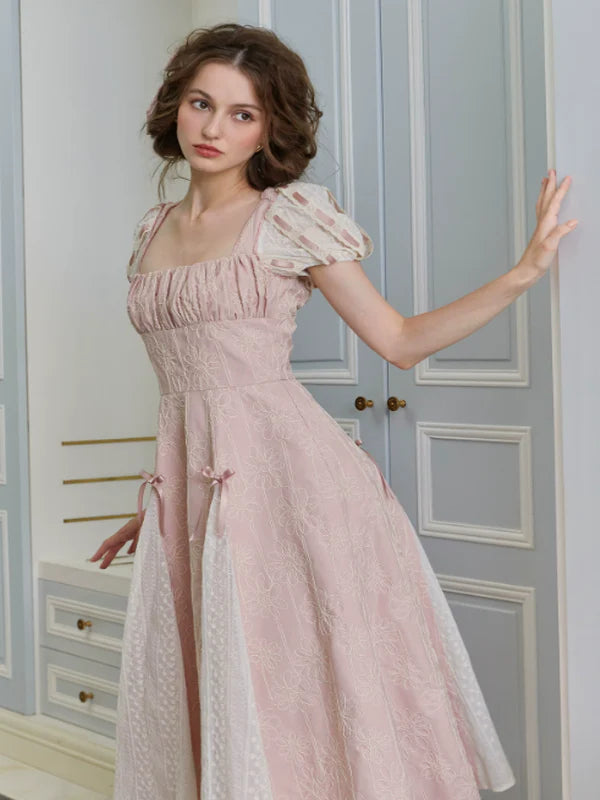 The Pink Flower Princess of the Palace Dress