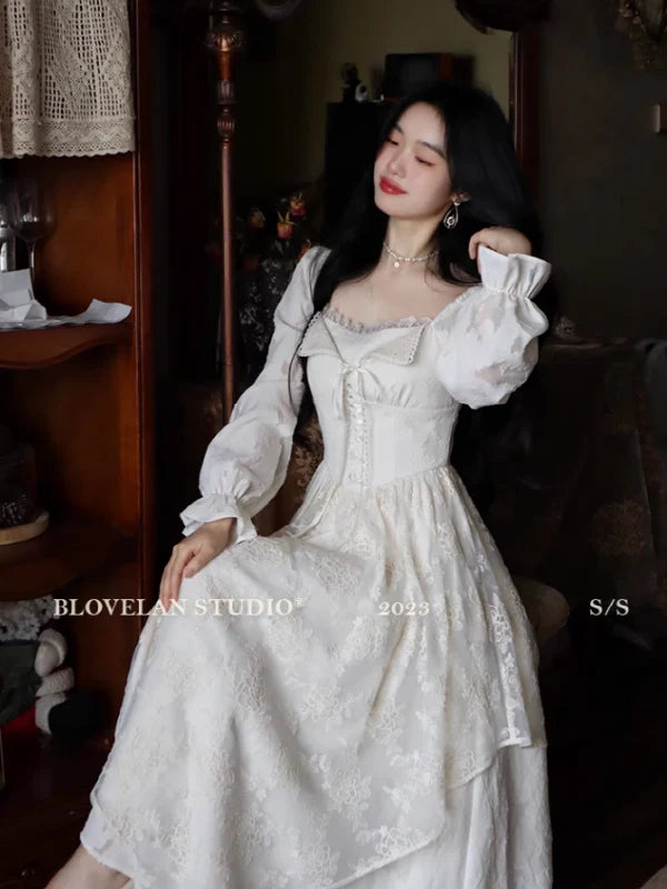 White Princess Elegance Dress