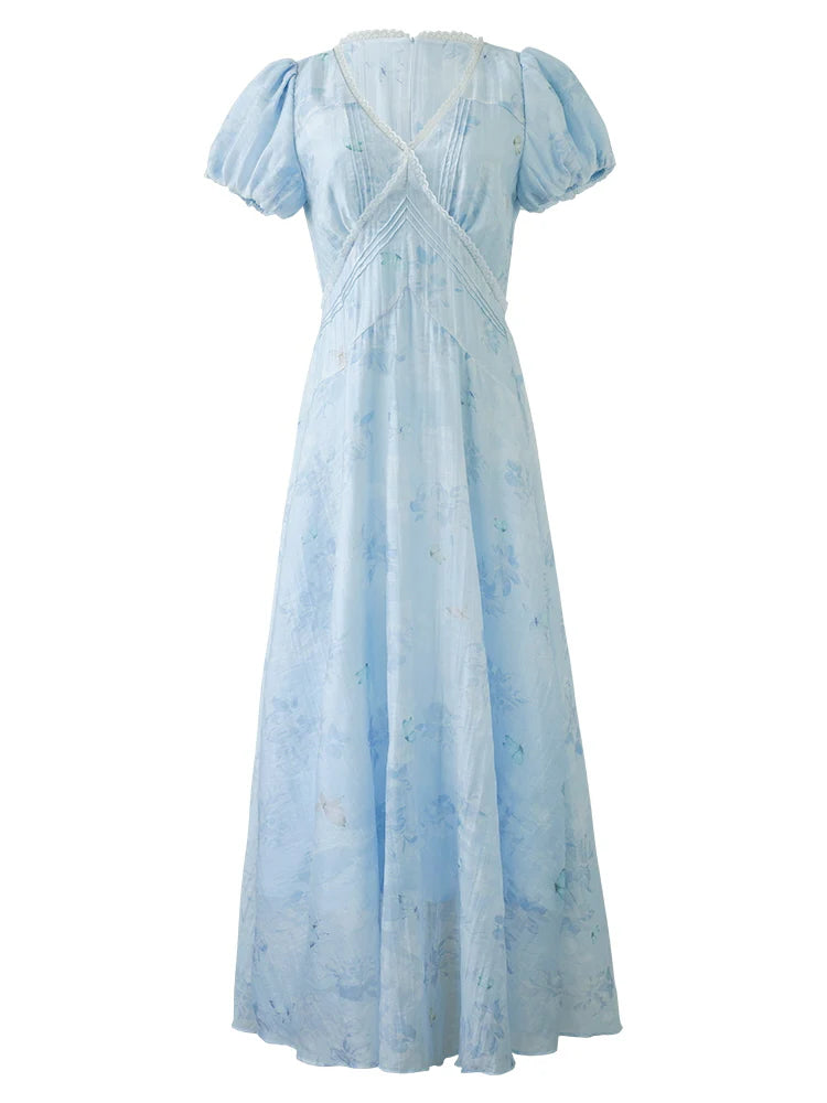 Blue Forest Whisper Dress