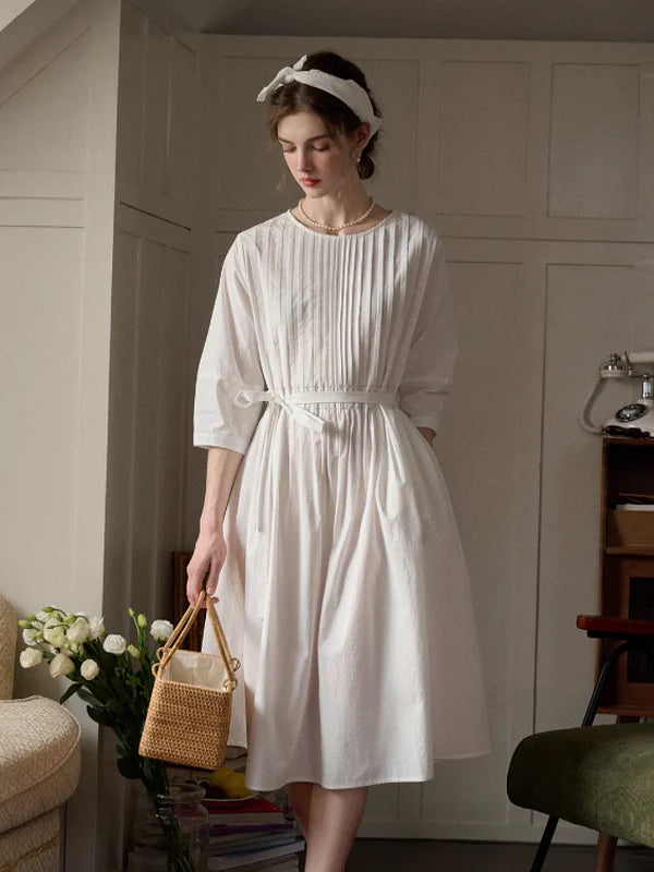 Spring Delight Monochrome Dress