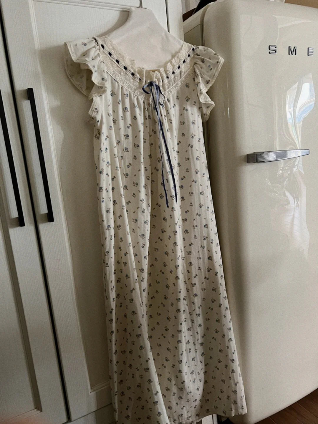Bluebud Lace Ribbon Nightgown