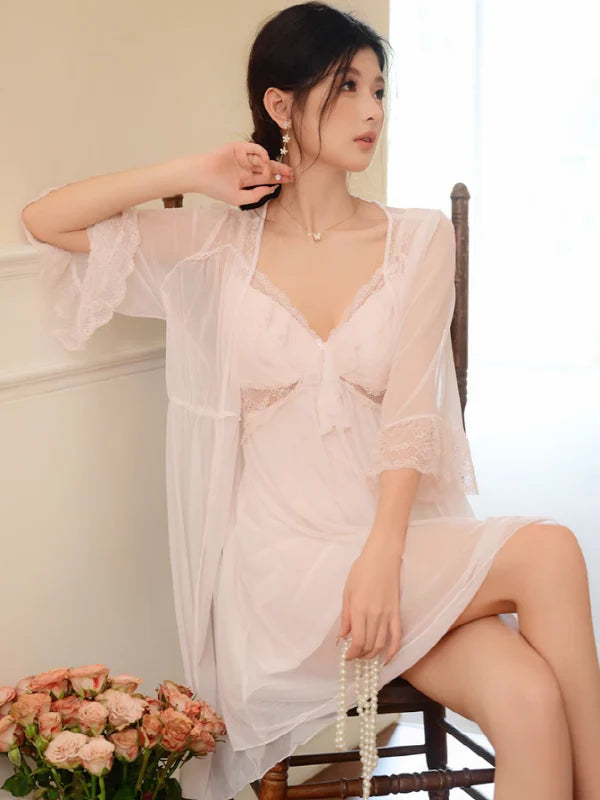 Lovely Ribboned Dreams Nightgown Set