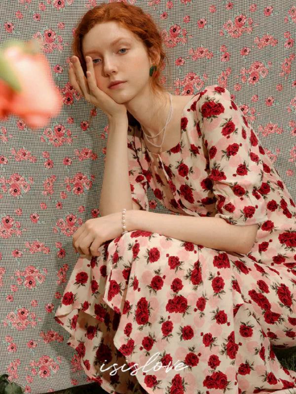 Enchanting Blossom of the Rose Empress Dress