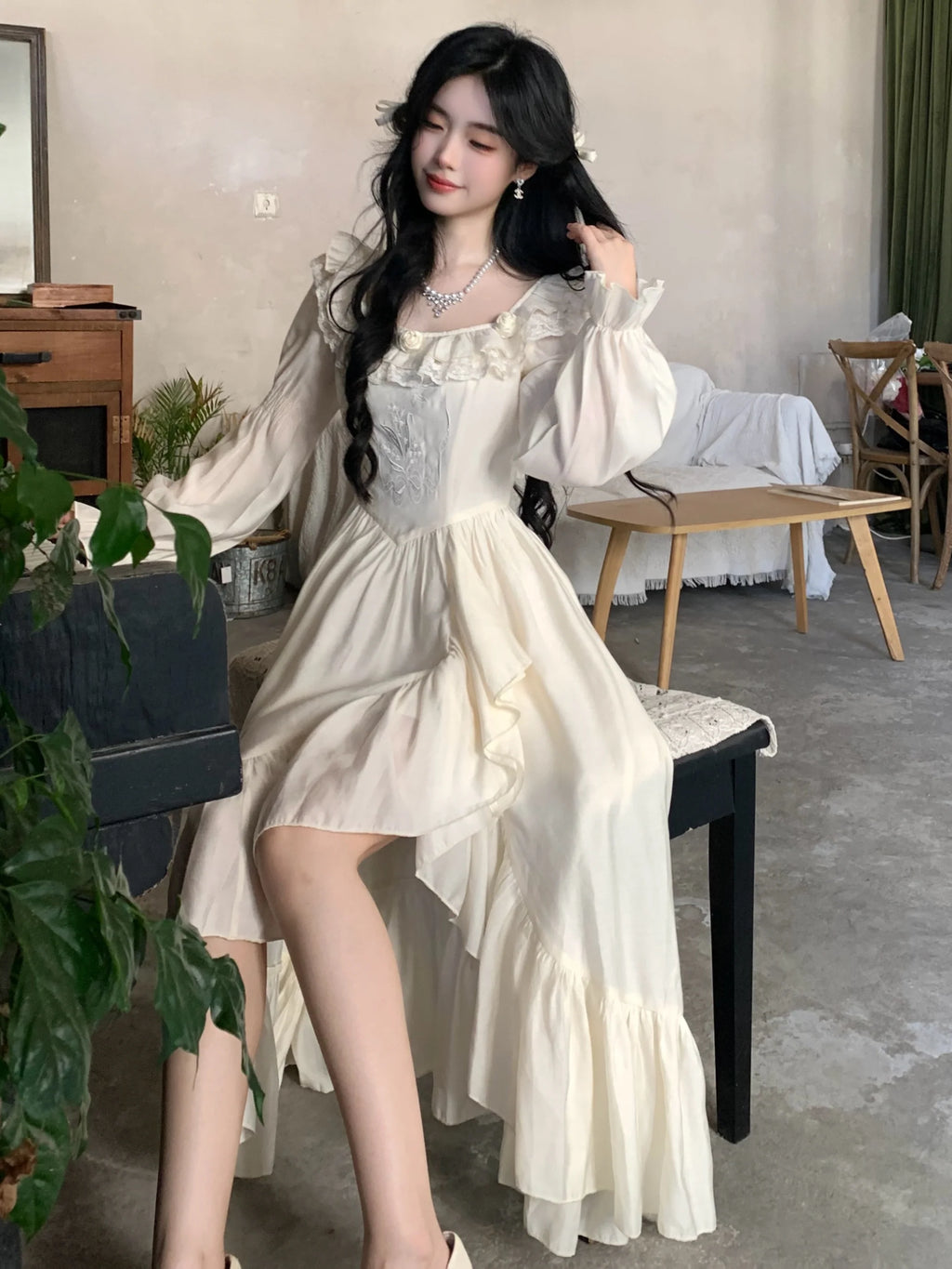 Fairytale Romance Ruffle Dress