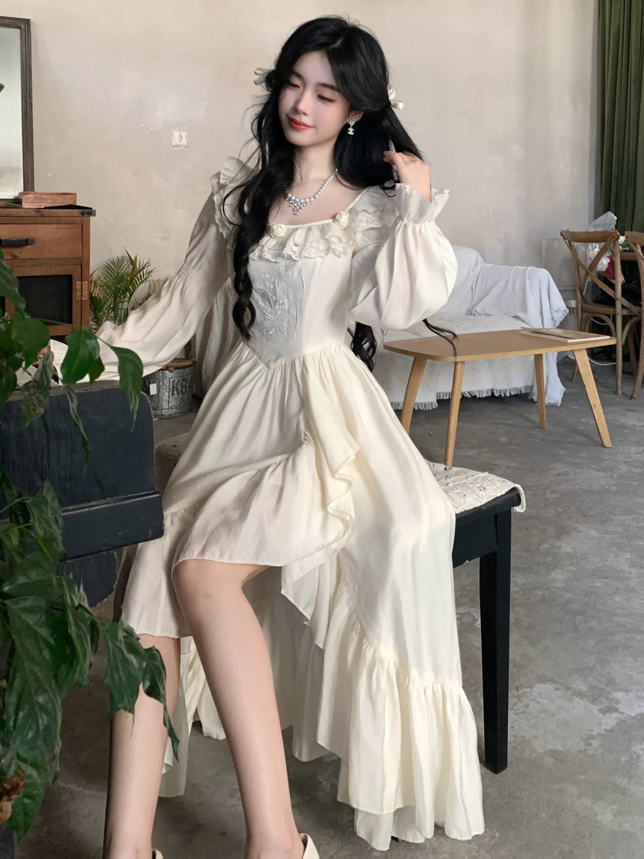 Fairytale Romance Ruffle Dress