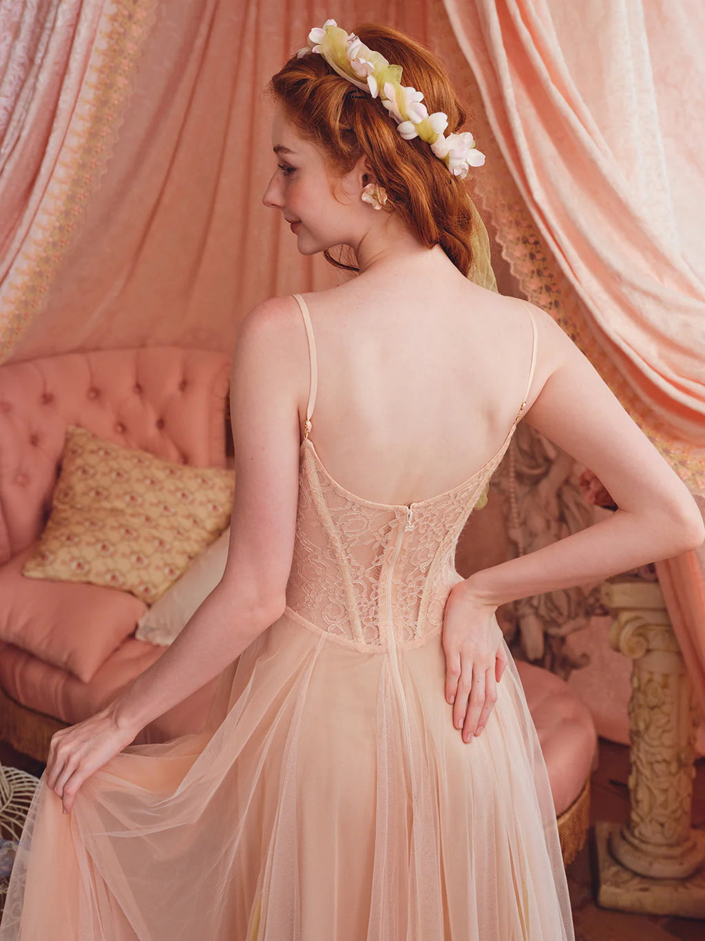 Blossom Reverie Princess Gown