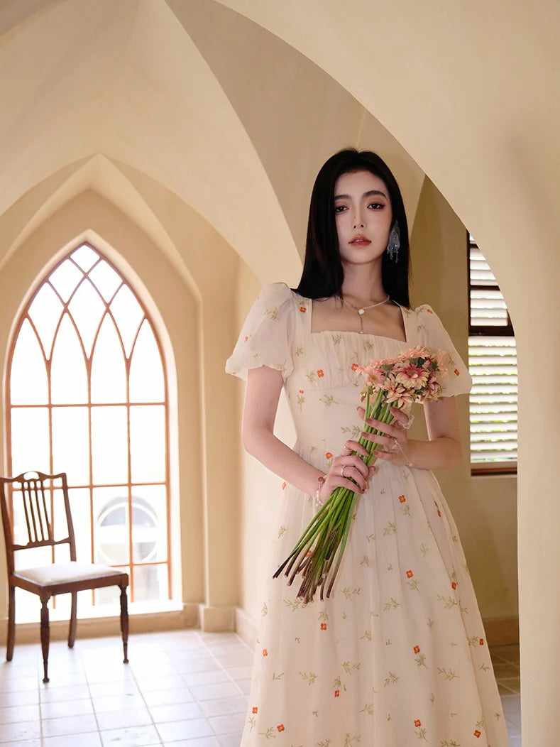 Evelyn's Floral Fairy Dress