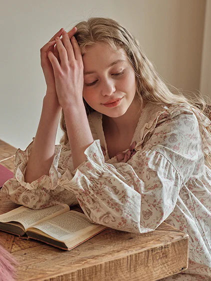 Whispering Woodland Cotton Pajama Set