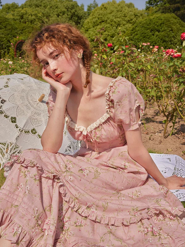 The Enchanted Walk in the Blossom Gown Dress