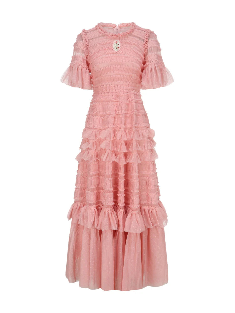 Rosewood Ruffle Tiered Dress