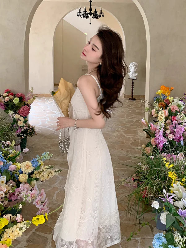 Ella's Ivory Whisper Dress