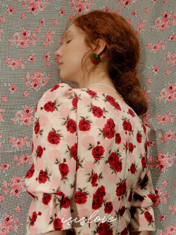 Enchanting Blossom of the Rose Empress Dress