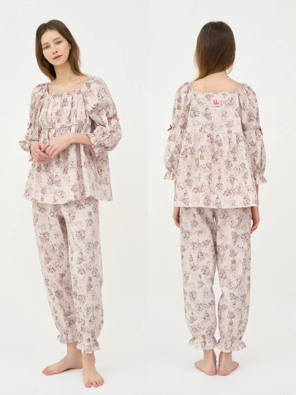 Elena’s Rococo Reverie Pajamas