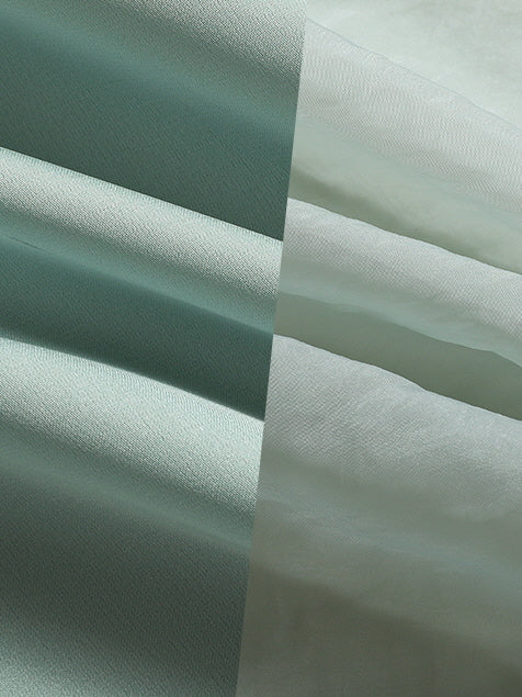 Mint Fairy Puff Sleeve Dress