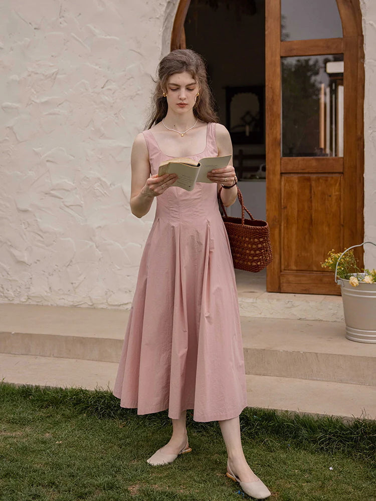 Blush Classic Sleeveless Dress