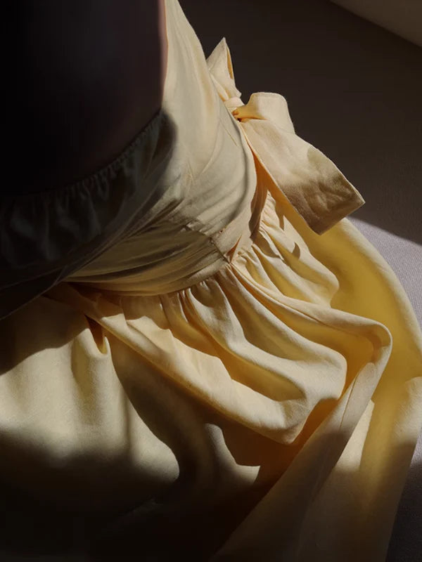 Vintage Elegance Midi Dress