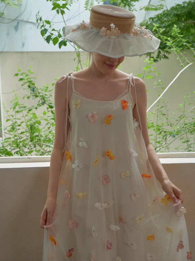 Butterfly Garden Mesh Dress