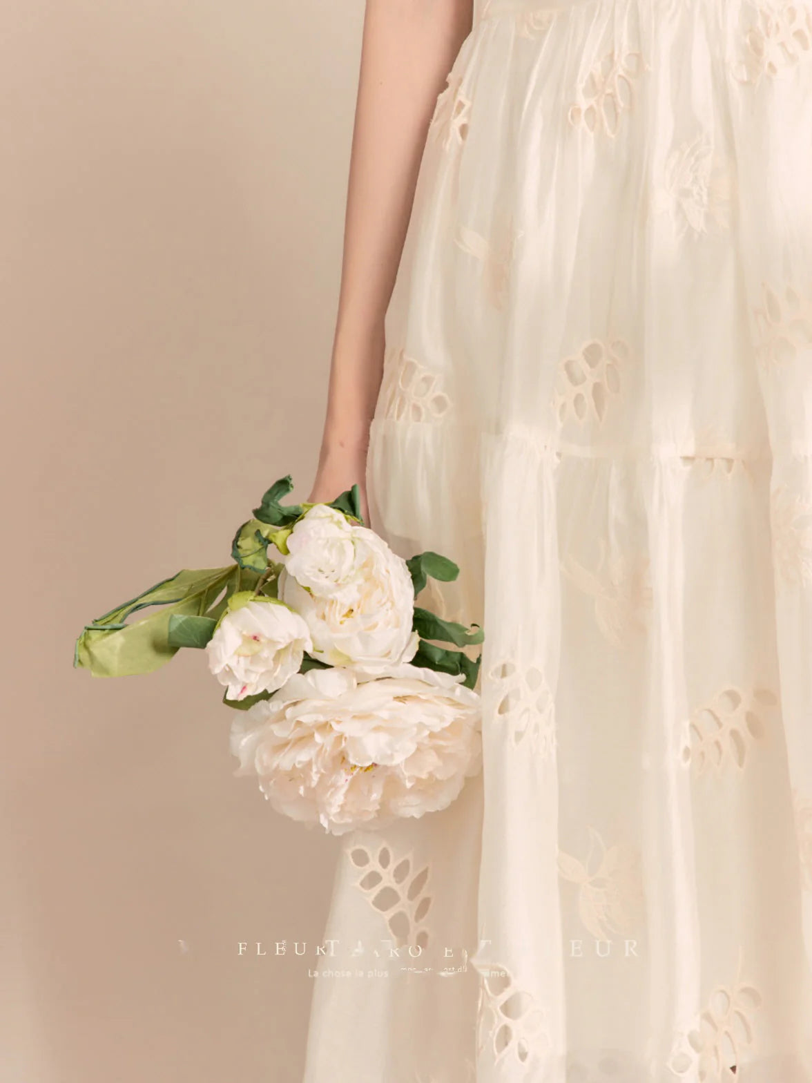 Whimsical Garden Embroidered Dress