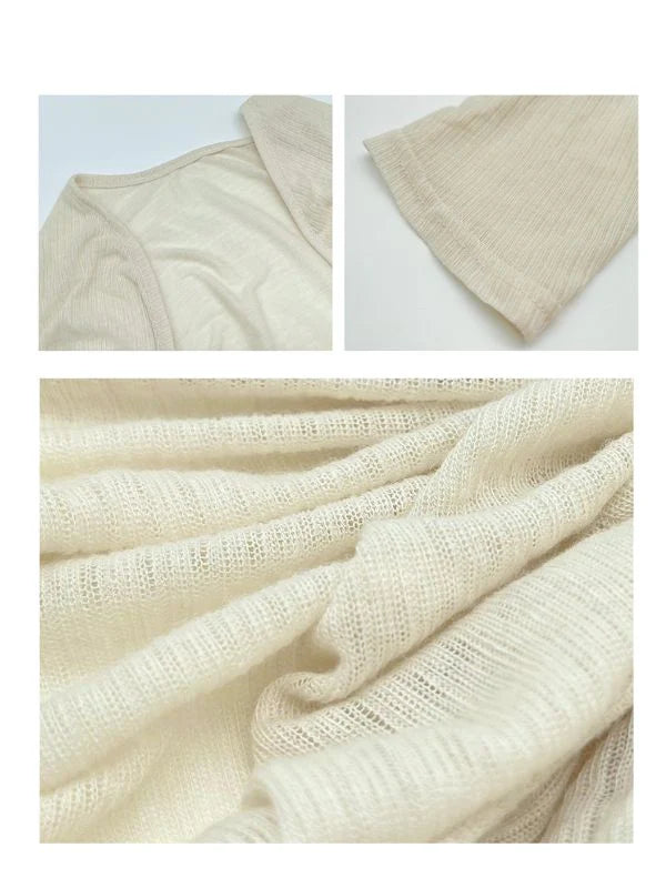 Butterfly Garden Sheer Slip Dress & Cardigan