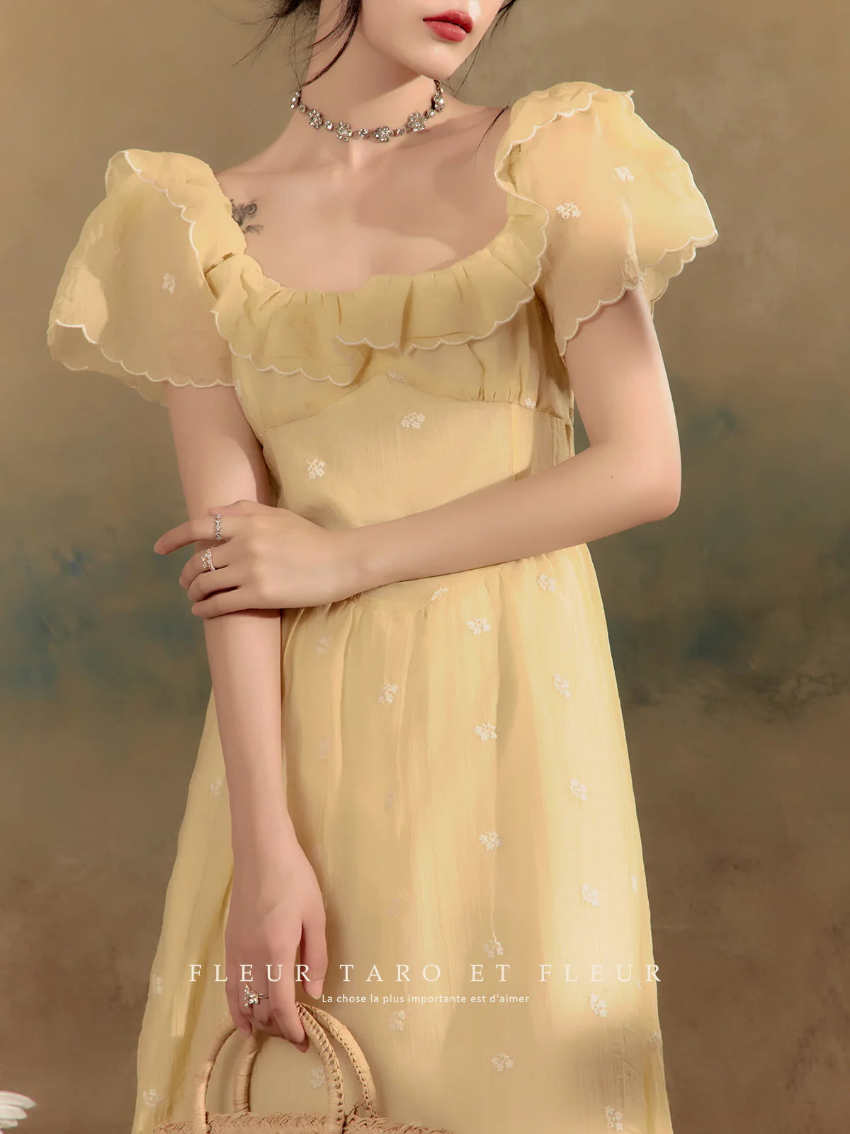 Golden Hour Ruffled Dream Dress