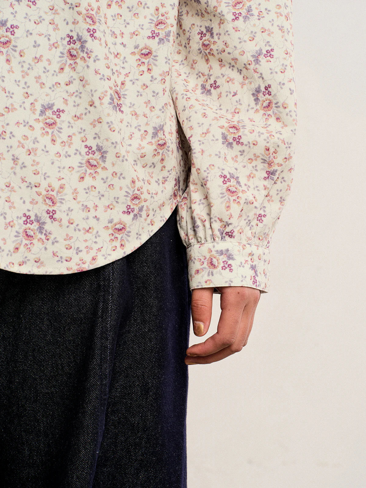 Winter Floral Lace Blouse