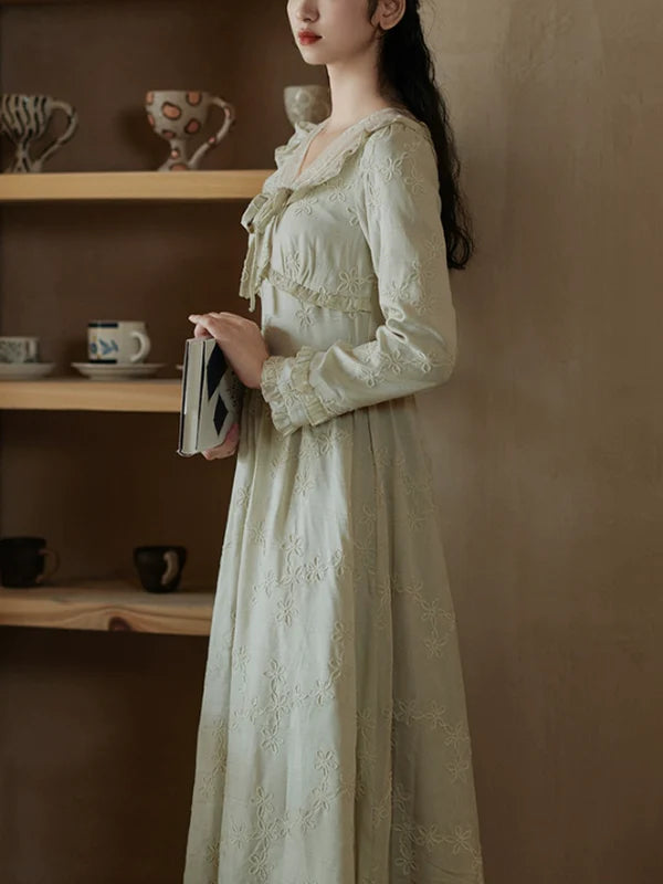 Minty Meadow Retro Dress