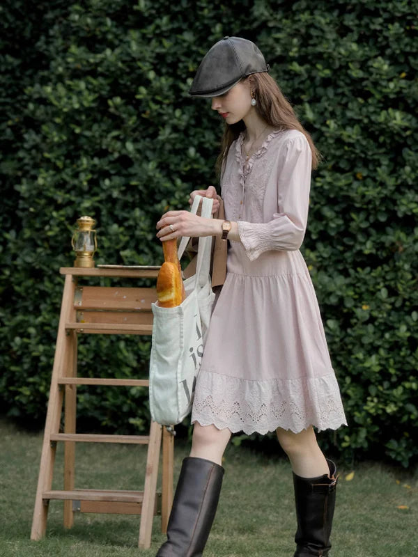 Spring Blossom Frill Dress