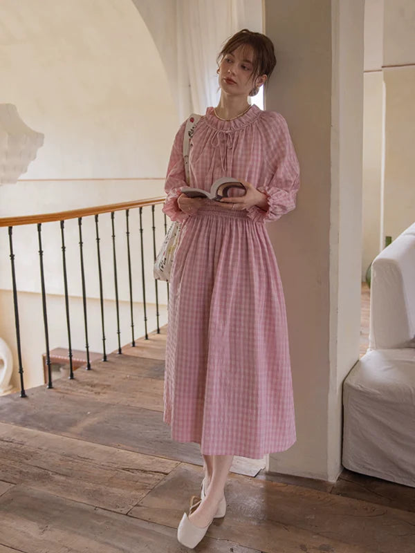 The Romantic Checkmate Dress