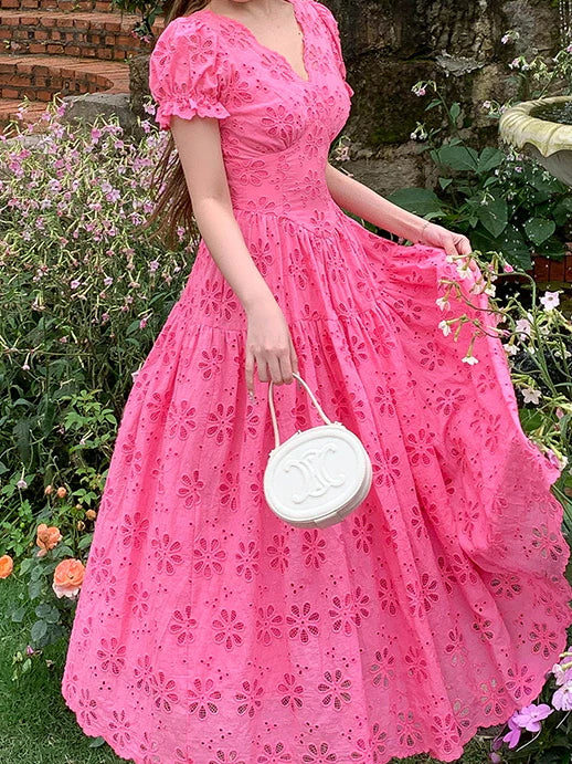 Lily's Pink Garden Dress