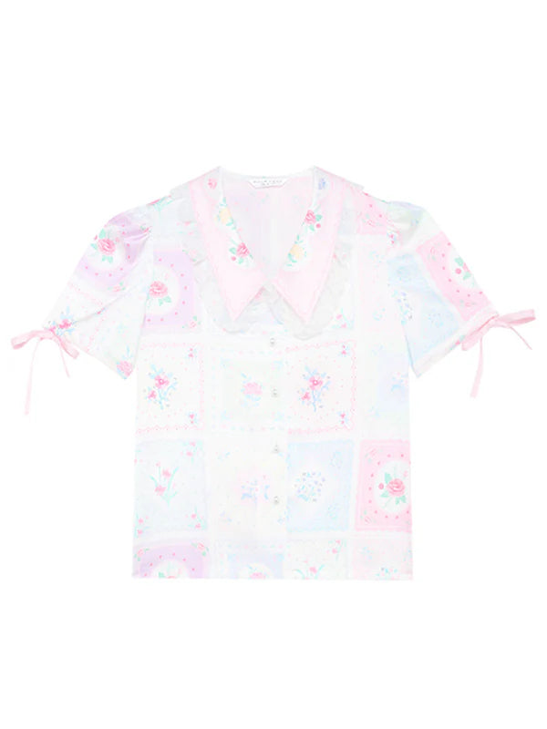 Pastel Patchwork Pajama Loungewear