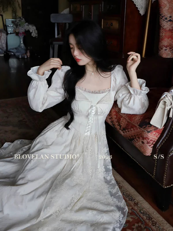 White Princess Elegance Dress