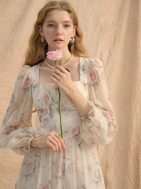 Romantic Rose Princess Dress