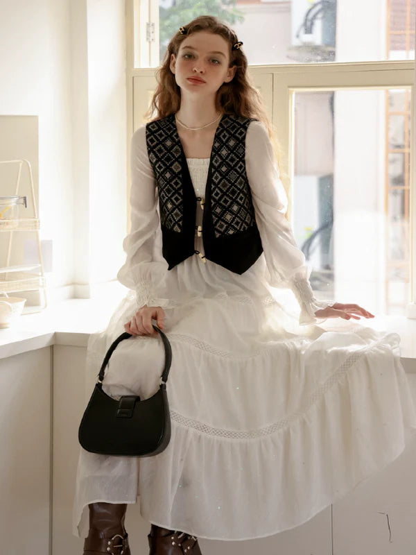 Sunlit Daydream of the Starlit Gown Dress