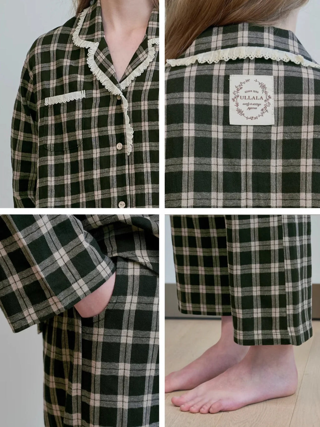 Midnight Library Ruffle Pajama Set