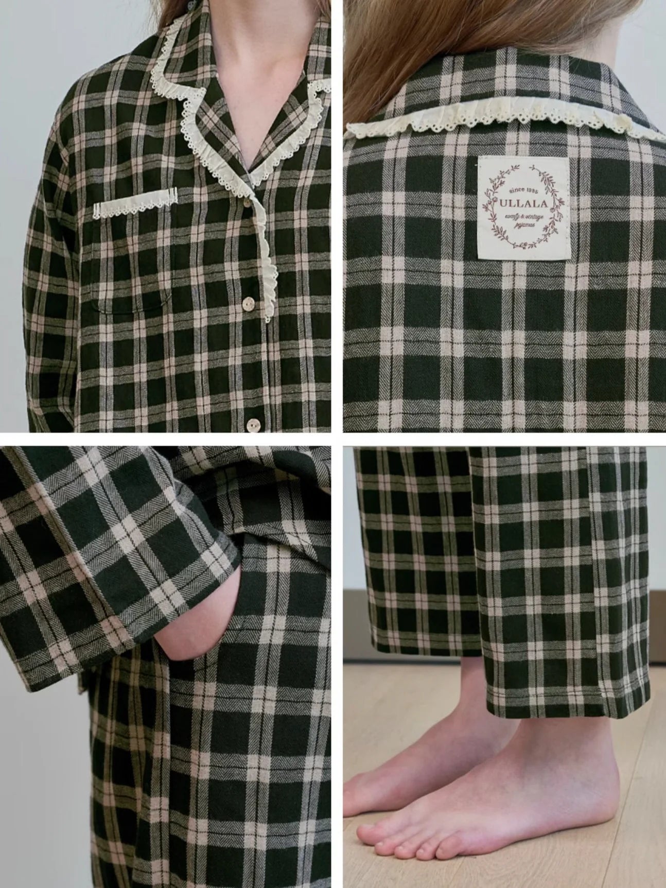 Midnight Library Ruffle Pajama Set