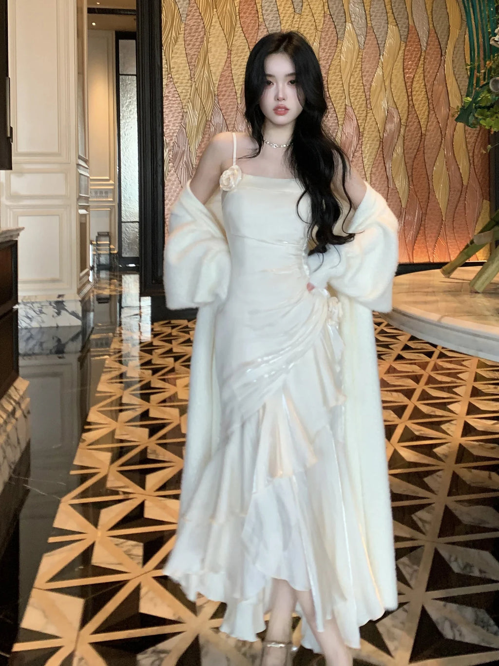 Cozy Cloud Open-Front Longline Cardigan