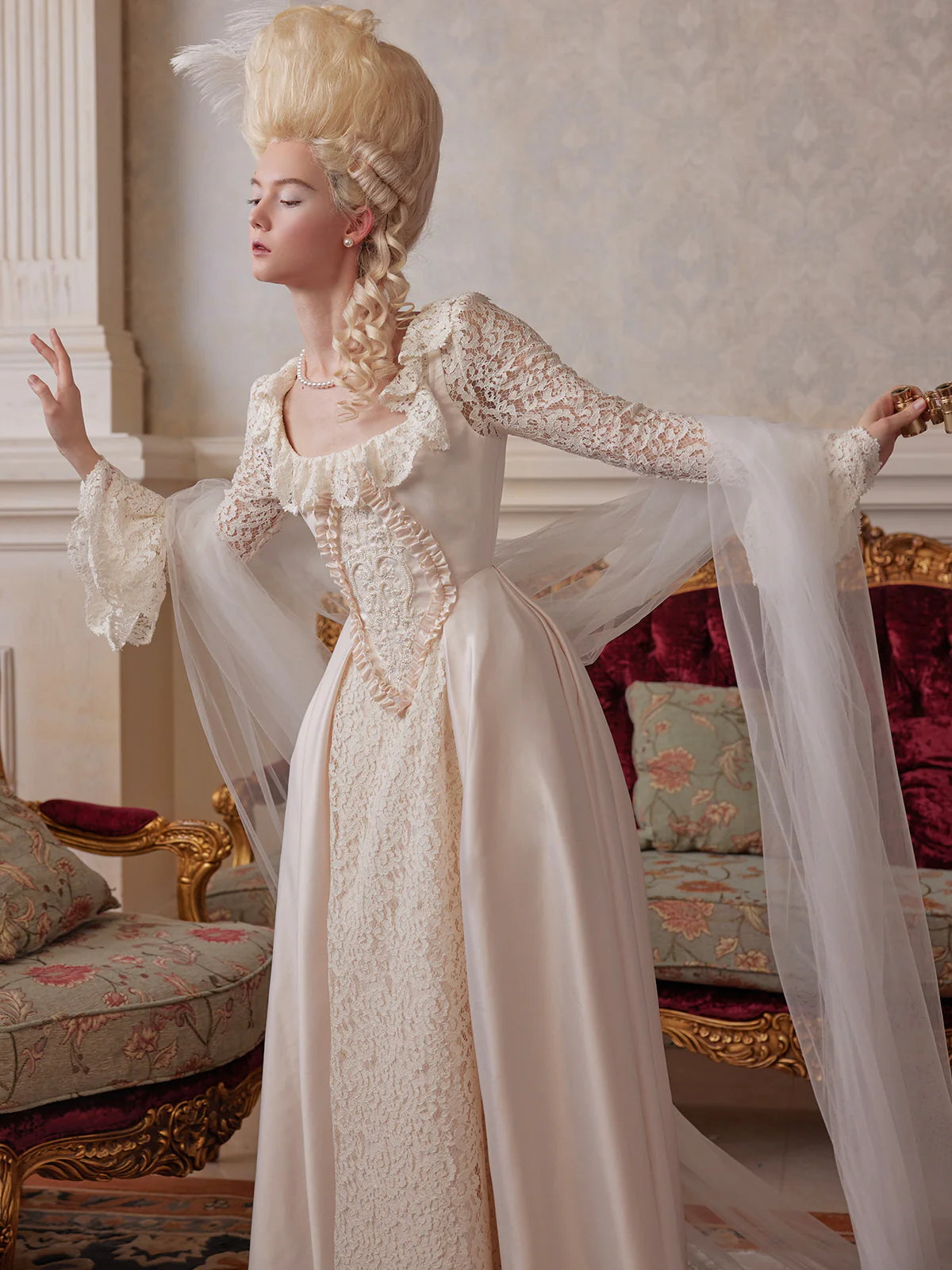 Rococo Lace Elegance Dress