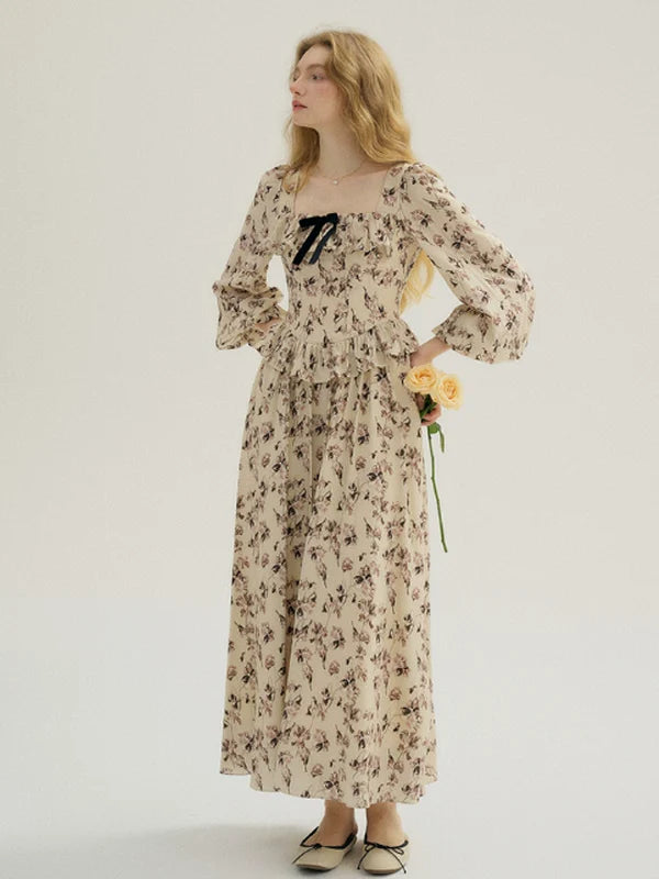 Romantic Sonnet Floral Dress