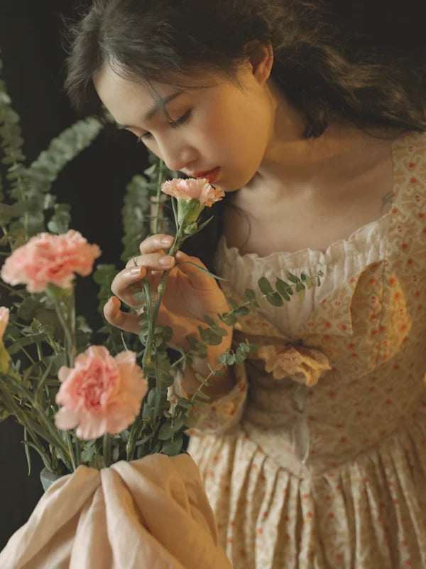 Lillian's Yellow Frill Dress