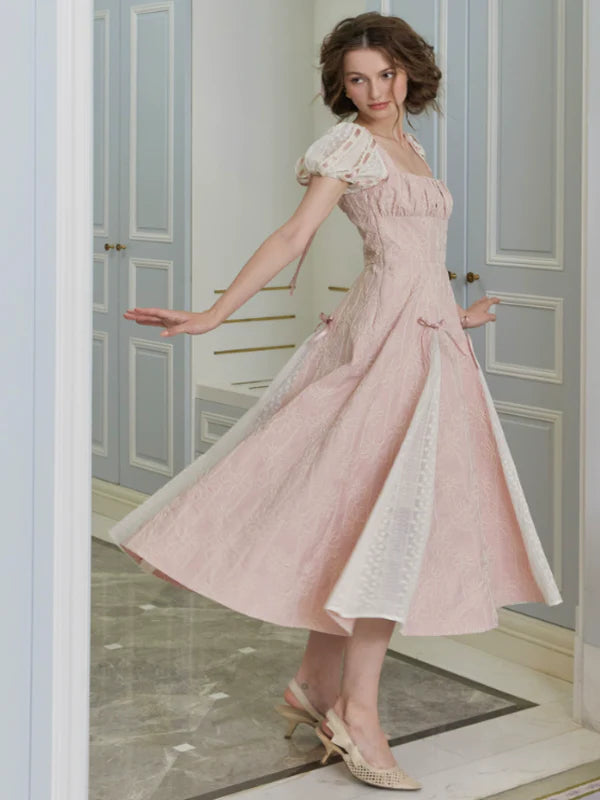 The Pink Flower Princess of the Palace Dress