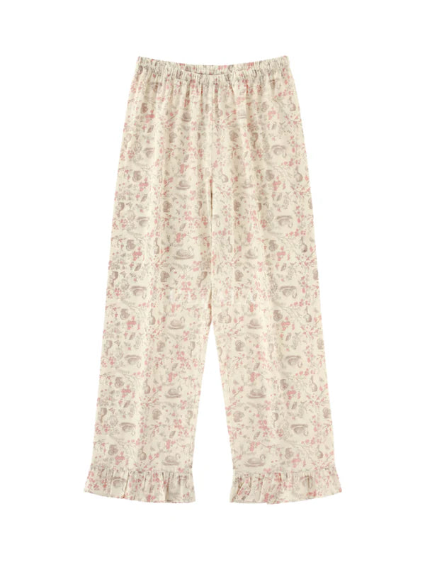 Whispering Woodland Cotton Pajama Set