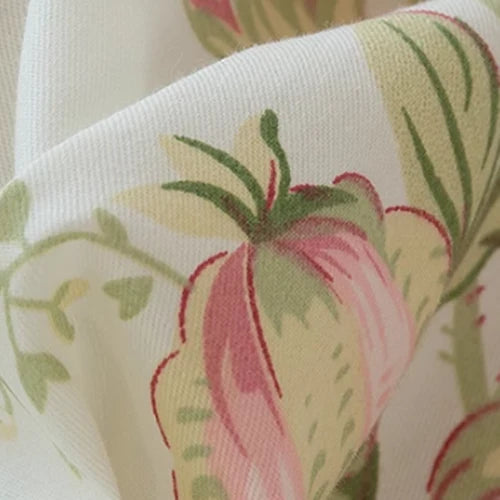 Pink Floral Pattern Forest Princess Bedding Set