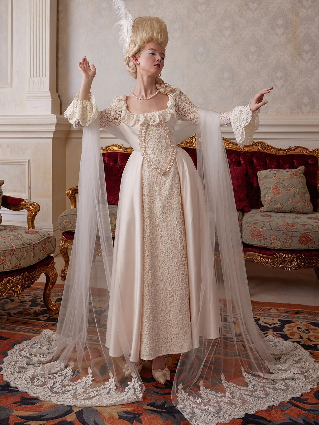 Rococo Lace Elegance Dress